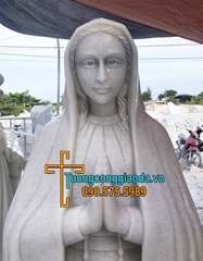 Tượng Đức Mẹ Lộ Đức Đá Đẹp Tại Thái Bình