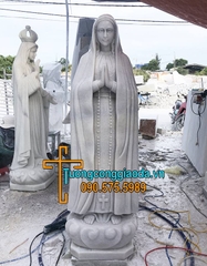 Tượng Đức Mẹ Lộ Đức Đá Đẹp Tại Thái Bình