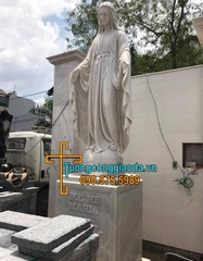 Tượng Đức Mẹ Maria Đá Cẩm Thạch Đẹp