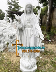 Tượng Mẹ Fatima Bằng Đá Đẹp Nhất Tại Quảng Trị