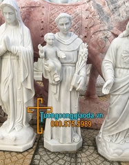 Tượng Thánh Antôn Bằng Đá Cao 1m Đẹp