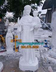 Tượng Thánh Antôn Đá Trắng Non Nước Đẹp Nhất