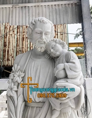 Tượng Thánh Giuse Bồng Chúa Bằng Đá Đẹp Nhất Đà Nẵng
