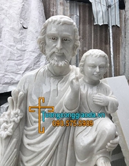 Tượng Thánh Giuse Đá Trắng Non Nước