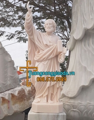 Tượng Thánh Phêrô Đá Trắng Non Nước Đà Nẵng Đẹp