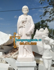 Tượng Thánh Phêrô Đá Trắng Non Nước Đà Nẵng Đẹp