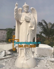 Tượng Thánh Vinh Sơn Đá Trắng Non Nước Đẹp