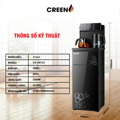 Cây nước thông minh kết hợp bàn trà pha cà phê Creen CR-SK135