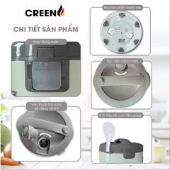 Nồi cơm điện 1,8L Creen CR-R18B