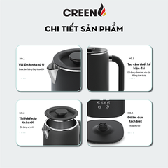 Ấm Điện Siêu Tốc Creen CR-SW17A