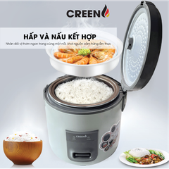 Nồi cơm điện 1,8L Creen CR-R18B