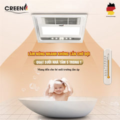 Quạt sưởi nhà tắm thông minh CREEN CR-SMH635