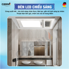 Quạt sưởi nhà tắm thông minh CREEN CR-SMH668