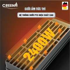 Quạt sưởi nhà tắm thông minh CREEN CR-SMH636 Plus