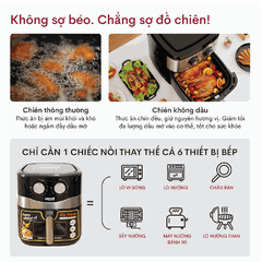 Nồi chiên không dầu Creen NC-105
