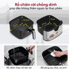 Nồi chiên không dầu Creen NC-105