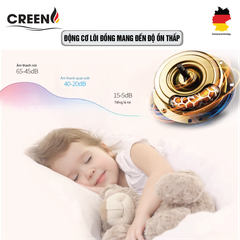 Quạt sưởi nhà tắm thông minh CREEN CR-SMH636 Plus