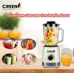 Máy xay sinh tố 3 cối CREEN CR-BL3450