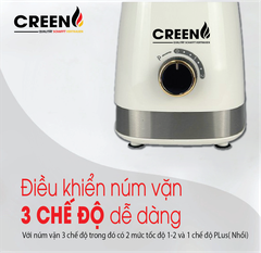 Máy xay sinh tố 2 cối CREEN CR-BL2450