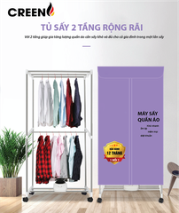 Máy sấy quần áo CREEN CR-TS160