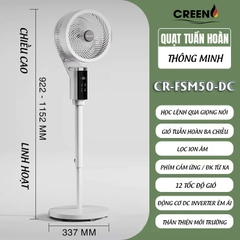 Quạt tuần hoàn thông minh CREEN CR-FSM50-DC