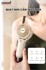 Quạt tích điện phun sương cầm tay Creen CR-H20