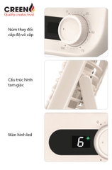 Quạt tích điện mini Creen CR-SK101