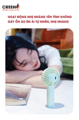 Quạt tích điện cầm tay CREEN CR-DC03