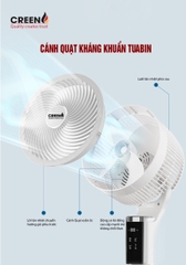 Quạt tuần hoàn thông minh CREEN CR-FSM50-DC