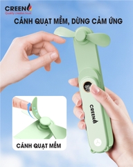 Quạt gấp mini cầm tay CREEN CR-S16