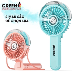 Quạt gập mini phun sương cầm tay CREEN CR-S5