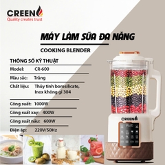Máy làm sữa hạt Đa năng CR-600