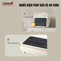 Máy sưởi gốm PTC cao cấp CREEN CR-H38C