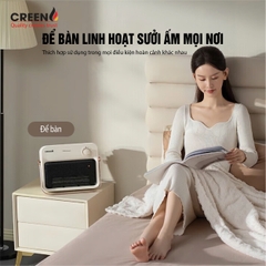Máy sưởi gốm PTC cao cấp CREEN CR-H38C
