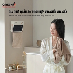 Máy sưởi gốm PTC cao cấp CREEN CR-H38C