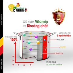 Nồi luộc gà 32cm Creen CR-S32