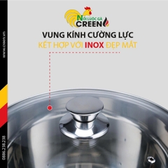 Nồi luộc gà 28cm Creen CR-S28