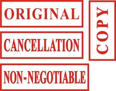 Mẫu con dấu tiếng Anh thông dụng cực đẹp