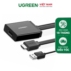Cáp chuyển đổi HDMI to DisplayPort hỗ trợ 4K MM107 50cm 40238