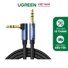 Dây AV 3.5mm màu xanh 0.5M Blue 60178