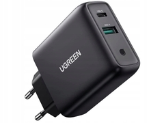 UGREEN 36W (A+C) Wall Charger EU (Black)