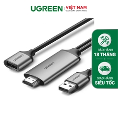 USB to HDMI Digital AV Adapter Gray 50291