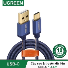 UGREEN USB to USB Type-C Cable (Blue) US250 40344