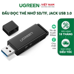 Đầu đọc thẻ USB 3.0 hỗ trợ thẻ TF và DS CM104 40752