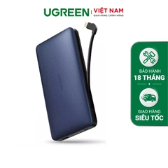 10000mAh Power bank（Lightning cable) Đen 40901