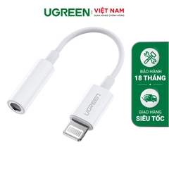 UGREEN Lightning to 3.5mm Headphone Jack Adapter 7cm US212 30759