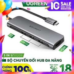 USB-C to 3xUSB3.0 A mother + USB-C mother (charge) CM136 50209