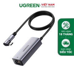 UGREEN USB-C to RJ45 Ethernet Adapter+PD Charging 1.2m 80605