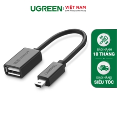 MIni USB Male to USB Female OTG Flat Cable US249 40703