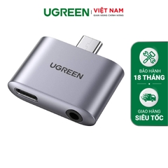 UGREEN USB-C to 3.5mm Audio+Charging (Fast Charging) Adapter CM231 70311